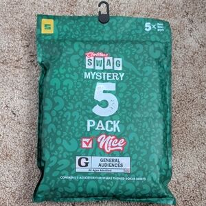 Mystery Boxer Briefs 5 Pack - Green